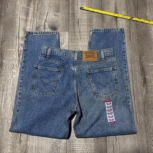 NWT 90s Levis Orange Tab Relaxed Fit Blue Denim Jeans Size 33x30